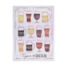 Quadro Tipos De Cerveja - Fundo Branco - 1