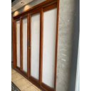 Ver imagem 2 de Porta Balcão de Madeira Modelo York 4fls 2,15(a)x2,30(l) C/fechadura