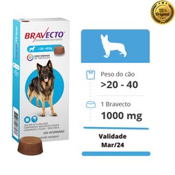 Bravecto Cachorro 20 Kg 40 Kg - 3