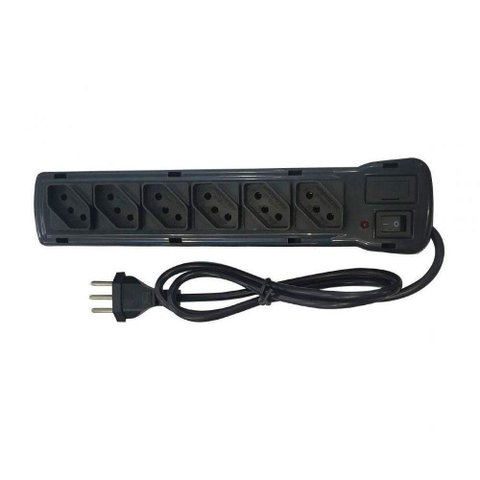 Filtro de Linha 6 Tomadas Fiolux