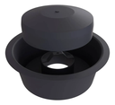 Ver imagem 4 de Anti Cheiro p/Ralo Banheiro Insetos 100mm Preto Estrela 3111