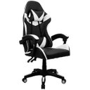 Ver imagem 3 de Cadeira Gamer Branca - Preta