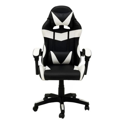 Cadeira Gamer Branca - Preta