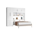 Ver imagem 1 de Roupeiro Cabeceira Baú CAN Com Amplo Espaço Interno Com Nichos Externos Para Decoração Cor Branco JA