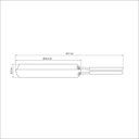 Ver imagem 3 de Omeleteira Tramontina Loreto em Alumínio com Antiaderente Starflon Max Grafite 24 Cm Tramontina