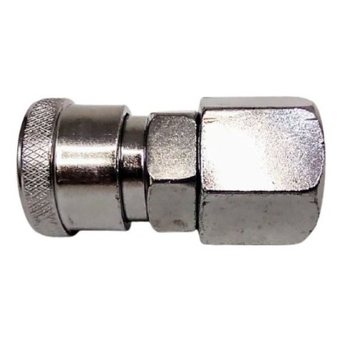 Engate Rápido Esfera Alta Vazão 1/2 com Rosca Fêmea 3/8