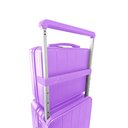 Ver imagem 6 de Conjunto Duas Malas de Viagem em Policarbonato com Frasqueira - Gladiador Infinity V1pmfrav1 Cor:lil