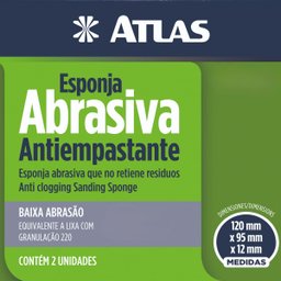 Kit 02 Esponjas Abrasivas Flexíveis Alta Abrasividade Antiempastante | 06 Un - 4