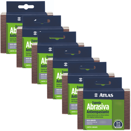 Kit 02 Esponjas Abrasivas Flexíveis Alta Abrasividade Antiempastante | 06 Un - 2