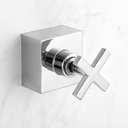 Ver imagem 2 de Acabamento para Registro Registro Geral 50mm Cromado Banheiro Cruzeta Metal Padrão Fabrimar 1.1/2" -