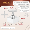 Ver imagem 3 de Acabamento para Registro Registro Geral 50mm Cromado Banheiro Cruzeta Metal Padrão Fabrimar 1.1/2" -