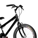 Ver imagem 3 de Bicicleta Aro 20 Aero + Kit Passeio e Acelerador Preta