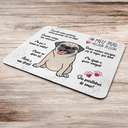 Ver imagem 2 de Mouse Pad Dog - Meu Pug, Melhor Pessoa!