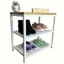 Ver imagem 1 de Sapateira Banco Strassis Design Sd-5003-50 Branco