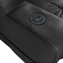 Ver imagem 5 de Poltrona Reclinável do Papai Automática com Usb e Porta Copos Cherokee Sintetico Preto Matrix