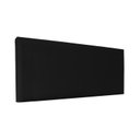 Ver imagem 1 de Cabeceira Estofada para Cama Luxo Lisa Clean Corino Rbl:solteiro Painel/preto