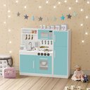 Ver imagem 1 de Cozinha Perfeita Infantil com Fogão Microondas e Geladeira: Menta