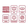 Jogo Panelas Antiaderente Tripla Camada de Mármore 13 Pçs Berlinger Haus Caçarolas Frigideiras Turbo - 6