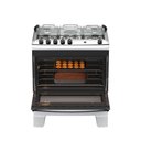 Ver imagem 5 de Fogão 5 Bocas Atlas Agile Up Automático Mesa Inox Branco Bivolt