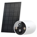 Ver imagem 1 de Câmera de Segurança Wi-Fi Tp-Link Tapo C425 Kit Outdoor 2k Qhd Painel Solar Bateria Visão Noturna Co