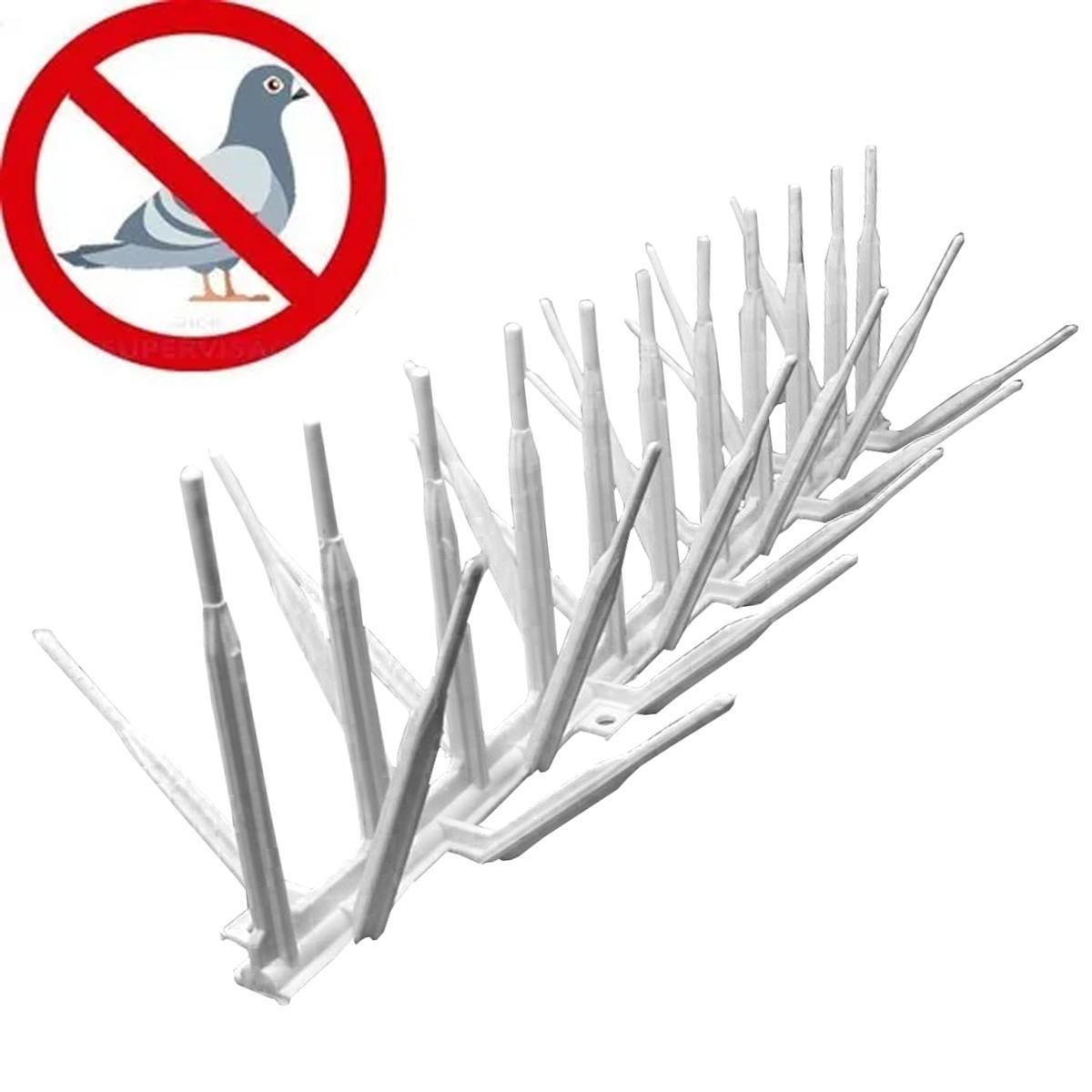 20m Espículas Anti Pombos Espantas Aves Kit 60