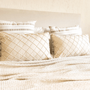 Ver imagem 1 de Capa de Almofada Quadrada Boho com Bordados Almofadas Estilo