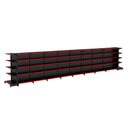 Ver imagem 1 de Gondola Centro 170 Amapa Flex Kit 8 Metros 2 Ponta Preto PE V - Amapá