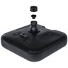 Base para Guarda Sol Sombreiro Suporte Preto Ombrelone 18kg de Piscina Chão - 3