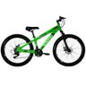 Bicicleta Aro 26 Freio Disco Cambios Importados Verde Neon - 1