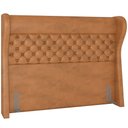 Ver imagem 1 de Cabeceira Cama Box King 195 Cm P05 Madrid Couríssimo Whisky - Lyam Decor