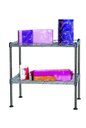 Ver imagem 2 de Organizador Grande Rack Aramado de Armário de Cozinha Cromada