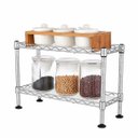 Ver imagem 3 de Organizador Grande Rack Aramado de Armário de Cozinha Cromada