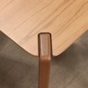 Ver imagem 6 de Conjunto de Jantar Mesa Retangular Harmony 8 Cadeiras Saga - Natural C/ Caramelo