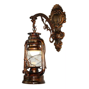 Lamparina Vintage Querosene ou Elétrica Lanterna de Celeiro