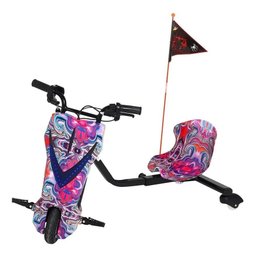 Triciclo Eletrico Drift 360 com Led 120kg 250w/36v Rosa - Belfix - 2