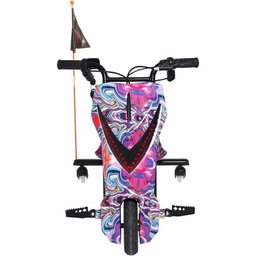 Triciclo Eletrico Drift 360 com Led 120kg 250w/36v Rosa - Belfix - 4
