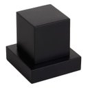 Ver imagem 1 de Acabamentos Registro Quadrado 1/2 3/4 P/ Deca Metal Preto