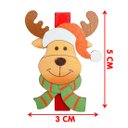 Ver imagem 4 de Decoração Árvore Natal Prendedores Alce Rena Jogo Kit 36pçs