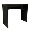 Ver imagem 1 de Mesa Escrivaninha Lugano 1 Nicho Preto Fosco - Panorama Móveis