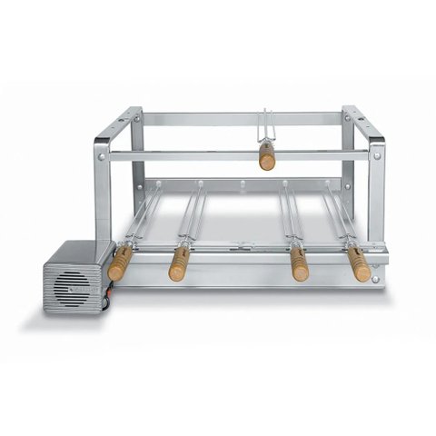 Churrasqueira Giragrill 2005 Inox Motor Esquerdo 5 Espetos