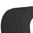 Ver imagem 4 de Maca Estofada Estética Capitonê 70 Cm Suede Preto - Fm