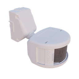 Sensor Presença Luz Lâmpada LED Bivolt 180 Graus Interno Externo Foto Célula Branco Exatron - 1