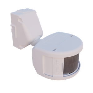Sensor Presença Luz Lâmpada LED Bivolt 180 Graus Interno Externo Foto Célula Branco Exatron