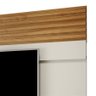 Painel Suspenso Degan P/ Tv's Até 60" C/ 3 Nichos 100% MDF Off White / Freijó Dalla Costa - 4