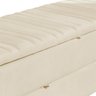 Calçadeira Recamier Baú Sapateira Casal Queen 160cm Ayla Suede Tampo Reto - Estopar Ayla 160cm Suede - 4
