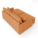 Ver mais imagens de Sofá Reclinável e Retrátil Gandalf Bipartido 154cm Caixa Zero com Almofadas Bouclê Terracota G33 - G