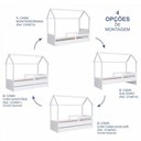 Ver imagem 3 de Cama Infantil Bicama Soninho Branco - Panorama Móveis