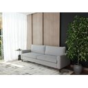 Ver imagem 2 de Sofá 3 Lugares Living Fixo Viena 2,20m em Linho:cinza Médio