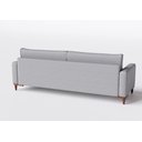 Ver imagem 6 de Sofá 3 Lugares Living Fixo Viena 2,20m em Linho:cinza Médio