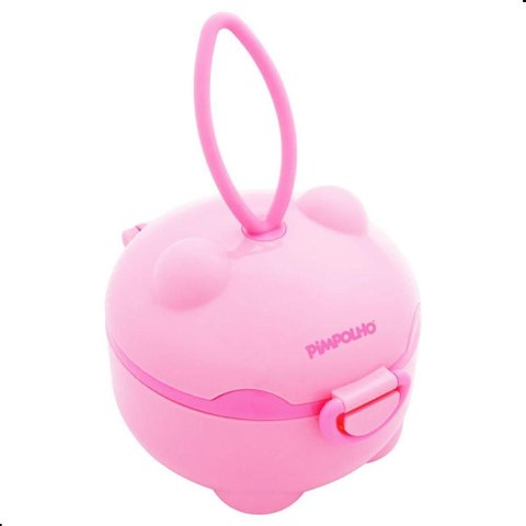 Copo Dosador para Leite em Po Capacidade 150g Rosa Pimpolho